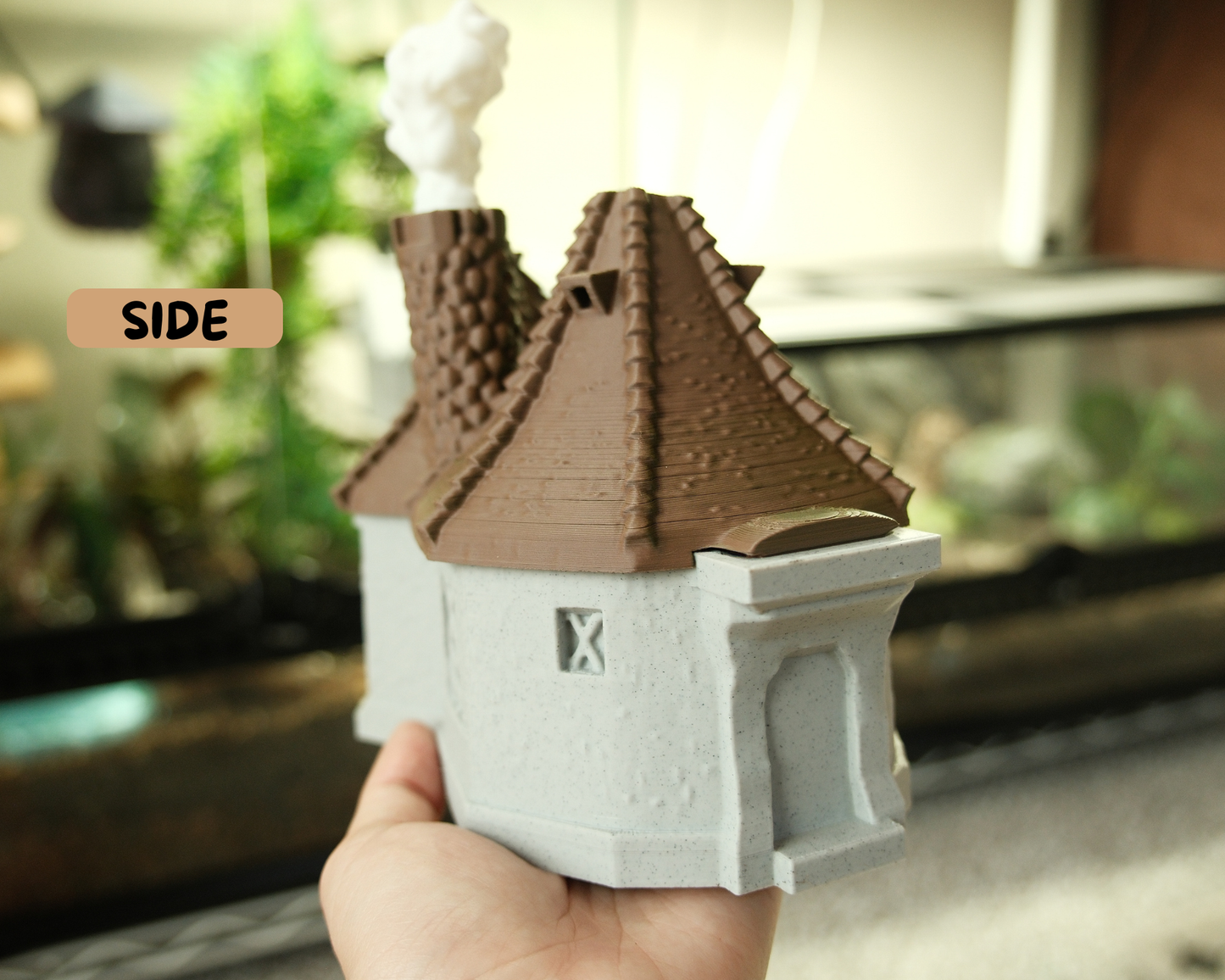 Magical Reptile Hide with Removeable Roof