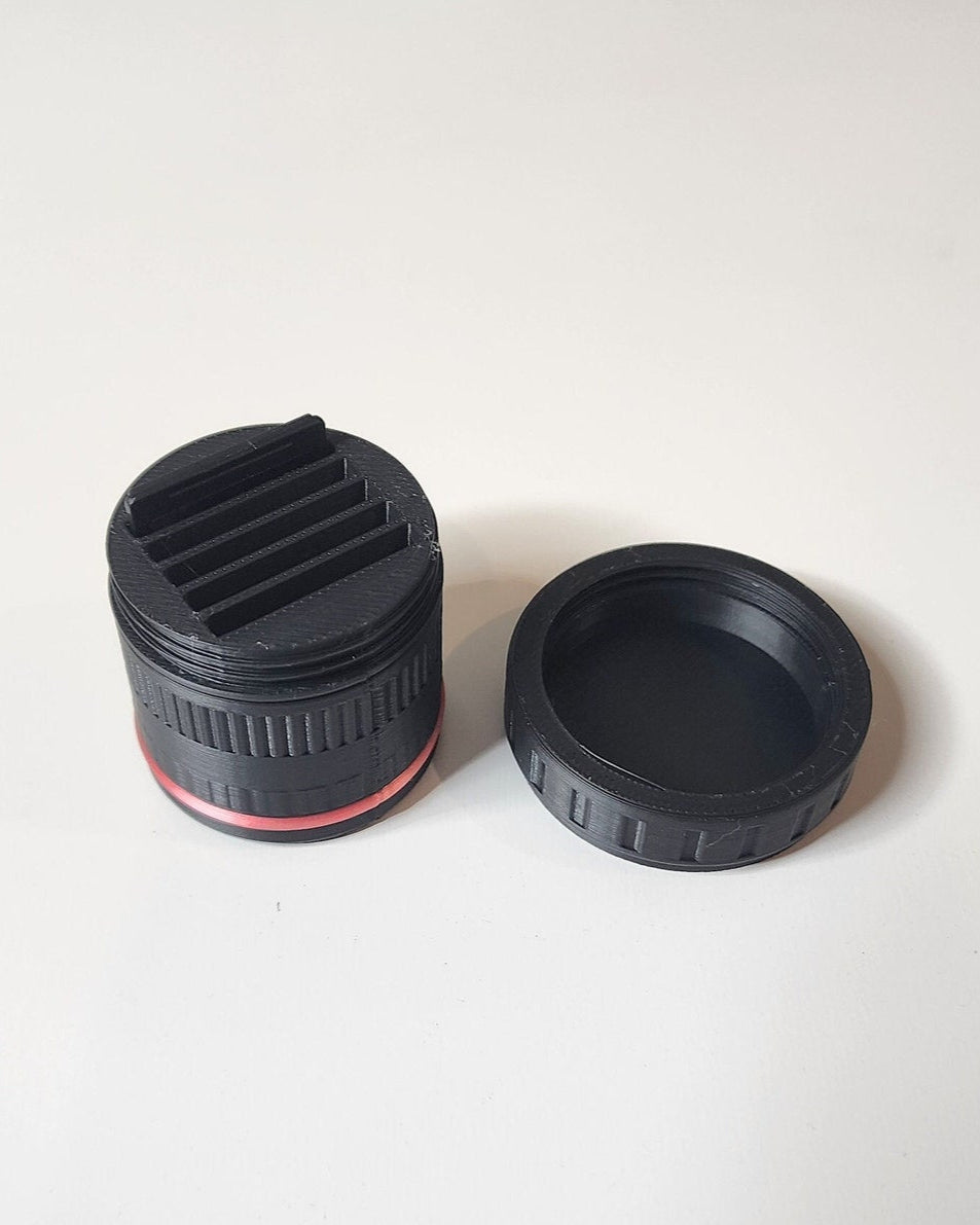 Camera Lens SD Card Holder Organizer