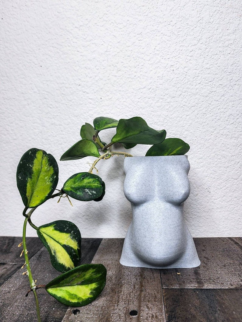 Pregnant Woman Planter