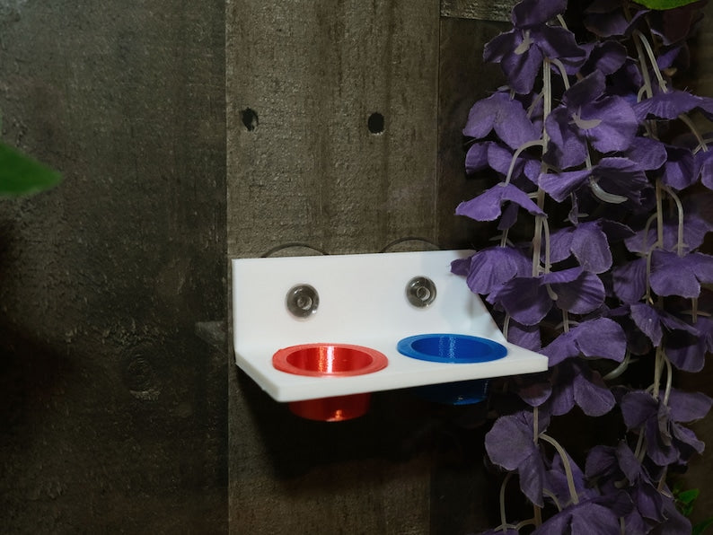 Feeder Ledge with included Reusable Cups