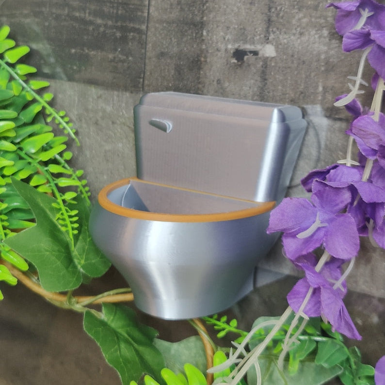 Toilettenschüssel und Wasserschüssel