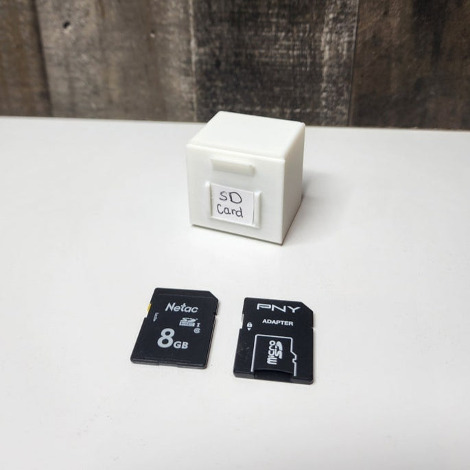 Mini Filing Cabinet SD Card Storage