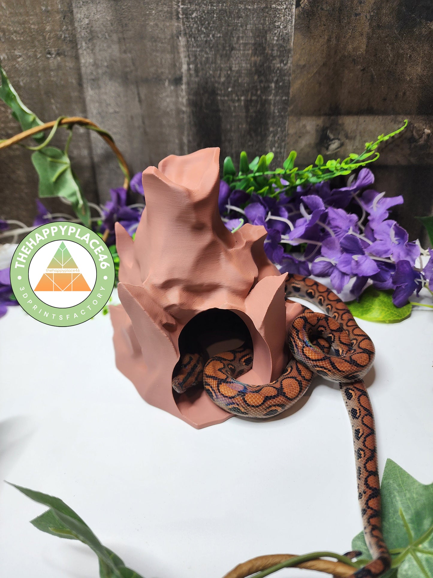 Volcano Hide for Geckos Snakes or Frogs