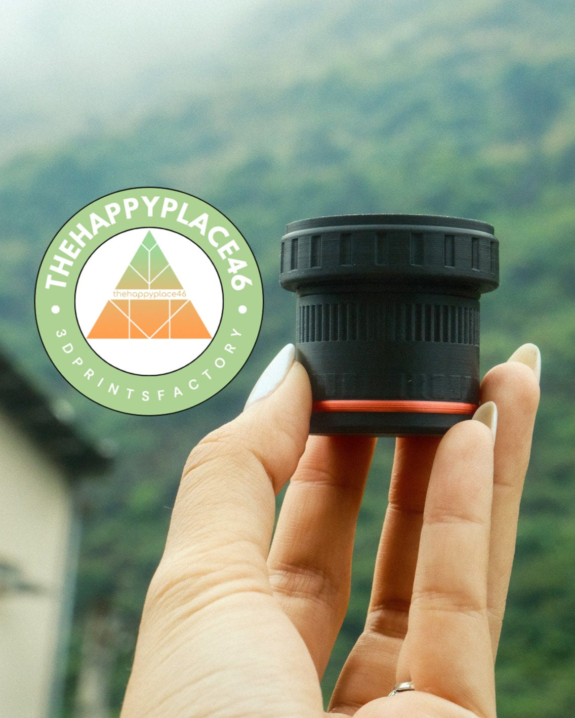 Camera Lens SD Card Holder Organizer