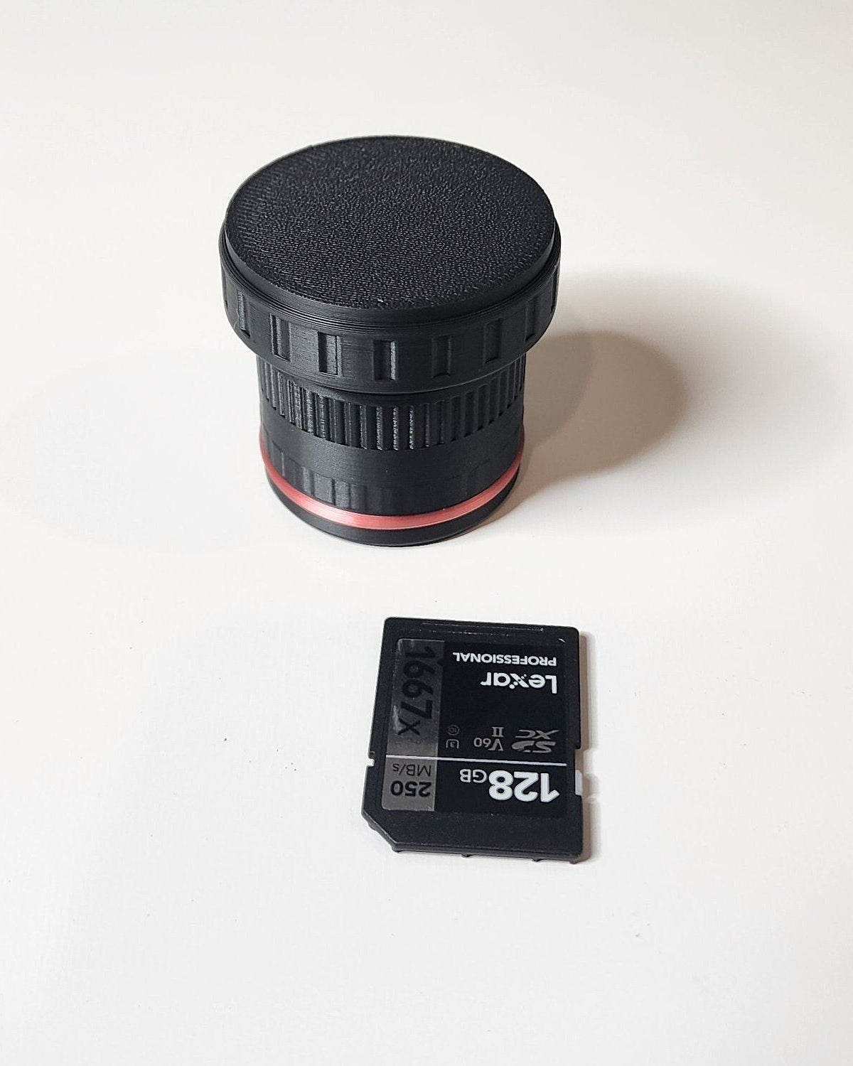 Camera Lens SD Card Holder Organizer