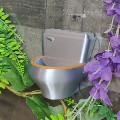 Toilettenschüssel und Wasserschüssel